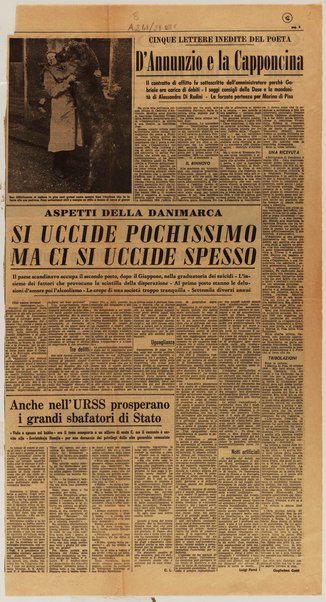 D'Annunzio e la Capponcina : cinque lettere inedite del poeta